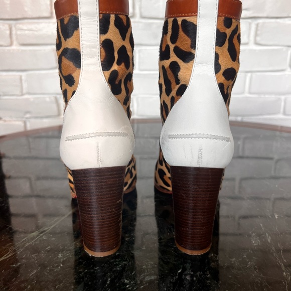 Christian Louboutin Leopard tri color booties 40.5 - Picture 11 of 12